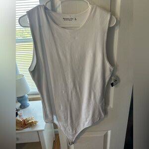Abercrombie & Fitch White Bodysuit